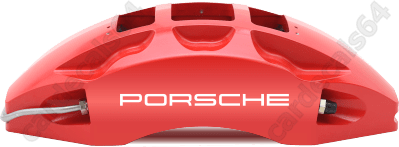 Porsche Brake Caliper Decals Stickers